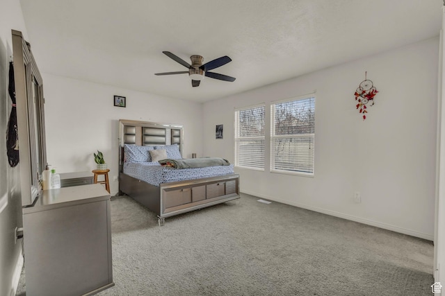 8282 S 6430 W, West Jordan, UT 84081 - carpeted bedroom with a ceiling fan and baseboards