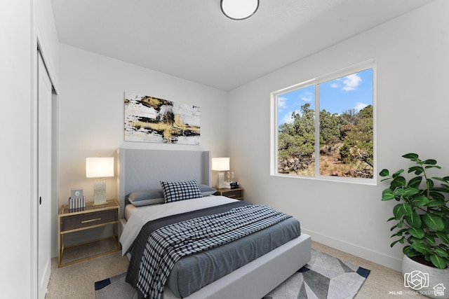 665 E 2015 N # 5E, Cedar City, UT 84721 - carpeted bedroom featuring baseboards and a closet