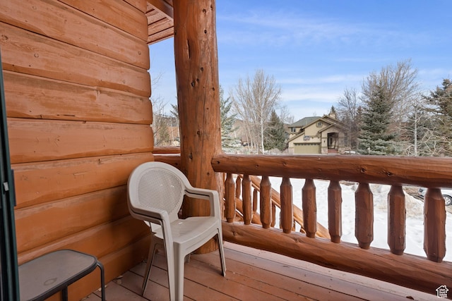 3995 N Timberwolf Ln Unit 1A, Park City, UT 84098 - view of wooden terrace