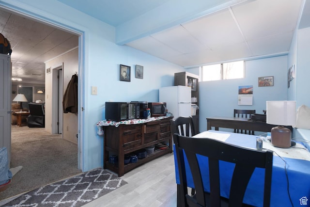 86 E 1000 S, Panguitch, UT 84759 - dining room featuring beamed ceiling