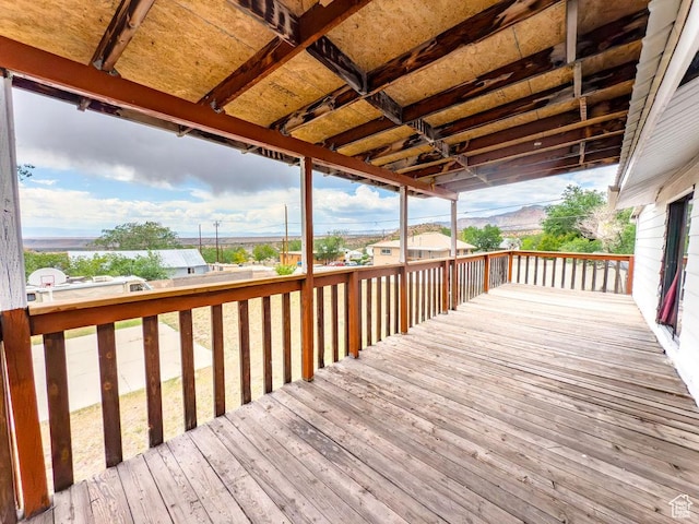 138 W 100 N, East Carbon, UT 84520 - view of deck