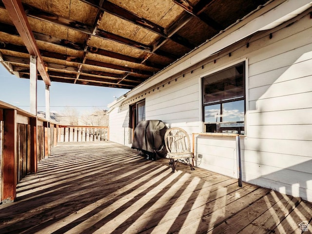 138 W 100 N, East Carbon, UT 84520 - view of wooden deck