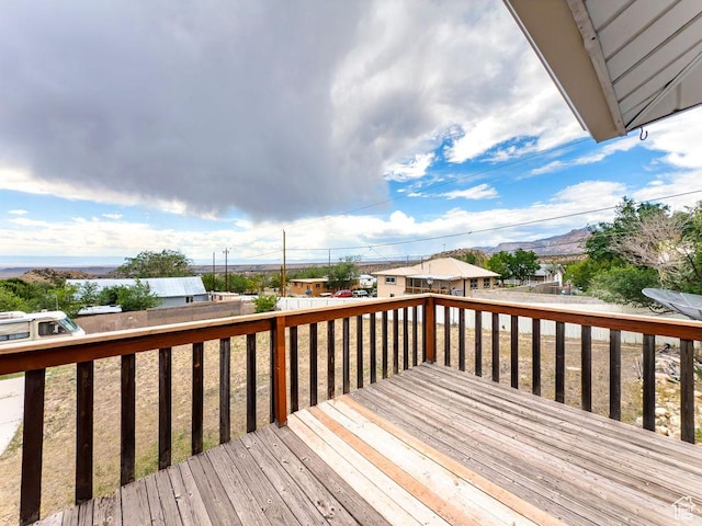 138 W 100 N, East Carbon, UT 84520 - view of wooden deck