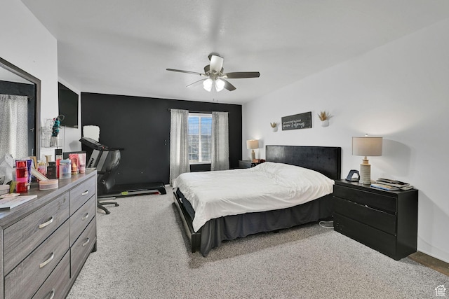 1087 N 1000 W, Clinton, UT 84015 - carpeted bedroom featuring a ceiling fan