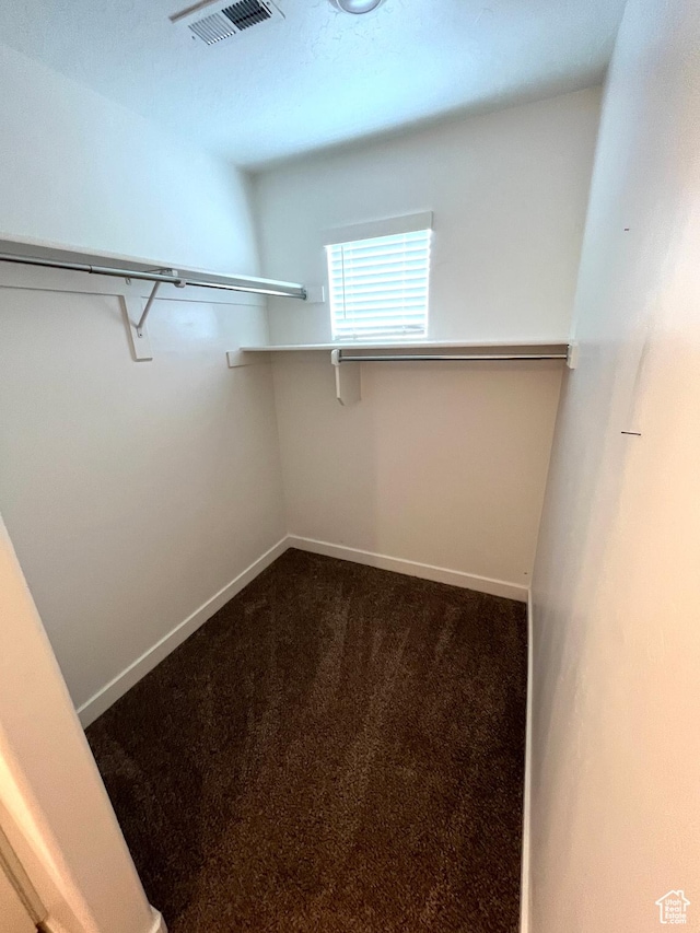 2810 N Fighting Falcon St, Layton, UT 84040 - walk in closet featuring dark colored carpet and visible vents