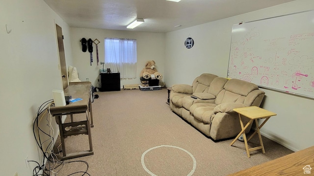 4142 S 3425 W, West Valley City, UT 84119 - living room featuring carpet