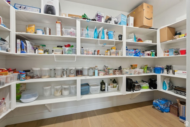 view of pantry