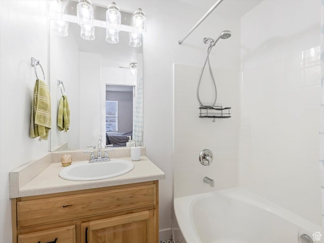 1673 N Aaron Dr E, Tooele, UT 84074 - bathroom with tub / shower combination and vanity