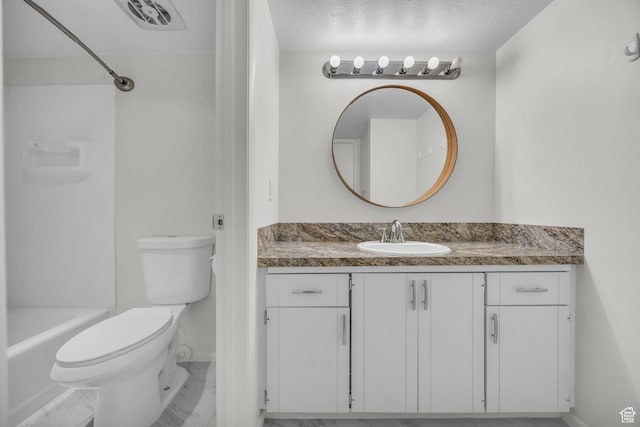 1384 Millcreek Dr Unit 6, Ogden, UT 84404 - full bathroom featuring shower / bathing tub combination, vanity, toilet, and baseboards