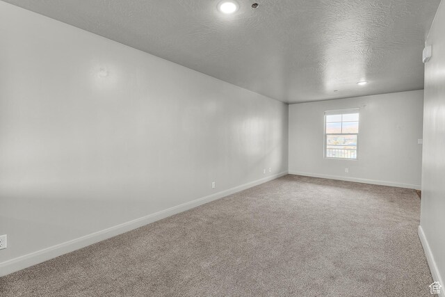 128 N Lone Rock Dr Unit 202, Hurricane, UT 84737 - carpeted empty room with baseboards and a textured ceiling
