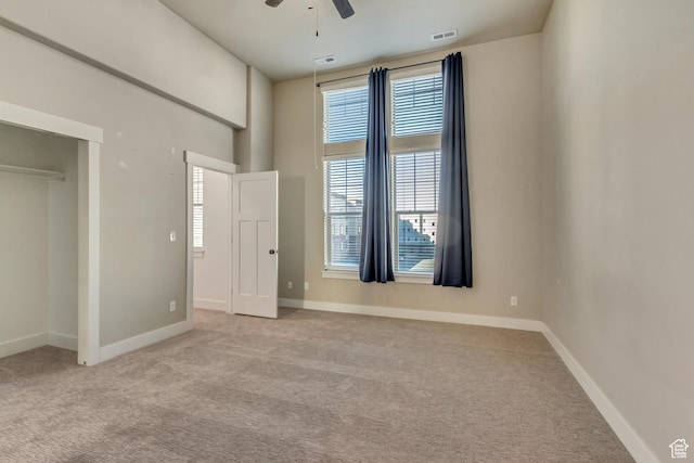 1972 Grant Ave, Ogden, UT 84401 - unfurnished bedroom with light carpet, visible vents, and baseboards