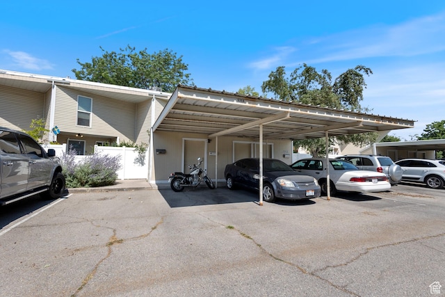 5354 S Baldwin Park, Murray, UT 84123 - partially covered parking lot with fence