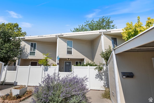 5354 S Baldwin Park, Murray, UT 84123 - view of front of property with fence