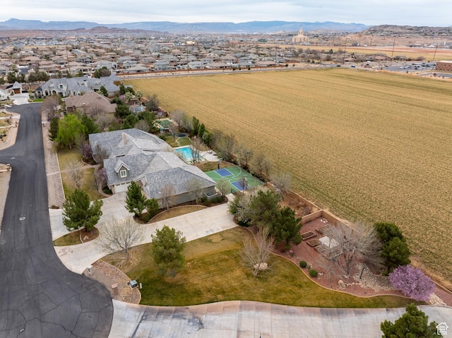 2950 S Old Farm Rd, Washington, UT 84780 - aerial view featuring a mountain view