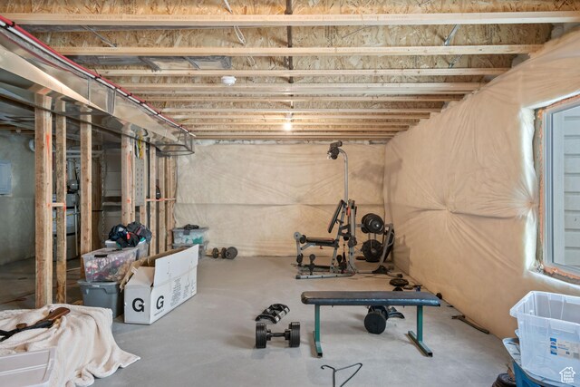 5715 Brambling Way E, Stansbury Park, UT 84074 - view of unfinished basement