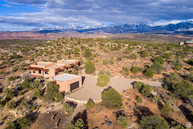 27 Behind The Rocks Dr, Moab, UT 84532 - birds eye view of property featuring a mountain view