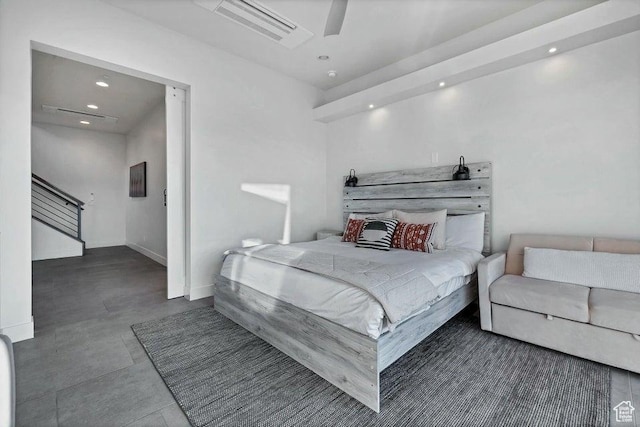 1478 W Torrey Rd, Hurricane, UT 84737 - bedroom with baseboards, visible vents, and recessed lighting