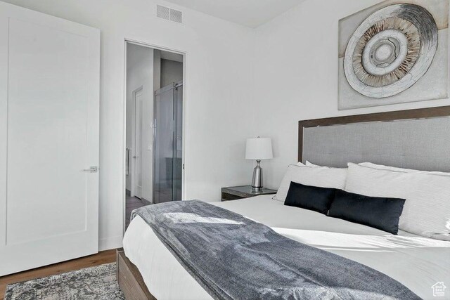 1478 W Torrey Rd, Hurricane, UT 84737 - bedroom featuring visible vents and wood finished floors