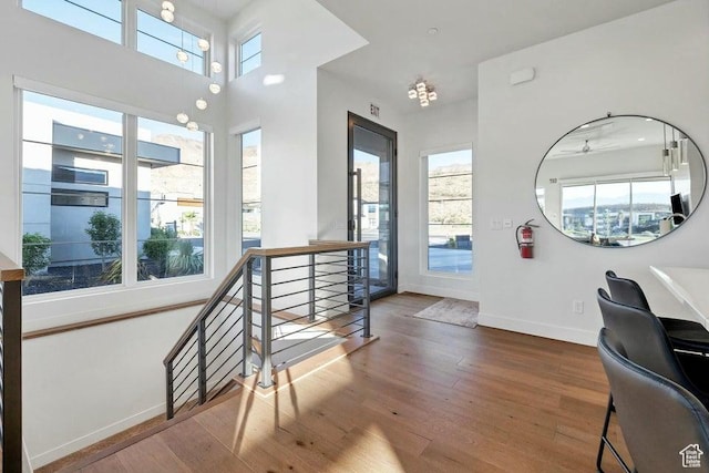 1478 W Torrey Rd, Hurricane, UT 84737 - office with hardwood / wood-style flooring and baseboards