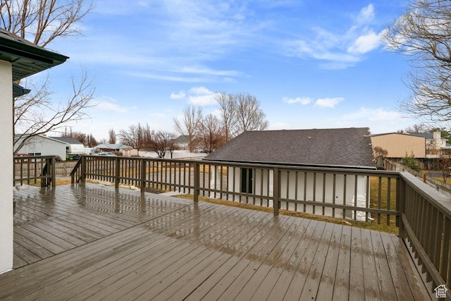 9971 S Dunsinane Dr W, South Jordan, UT 84009 - view of wooden deck