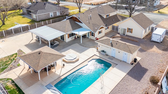 1027 S 920 W, Hurricane, UT 84737 - birds eye view of property with a residential view