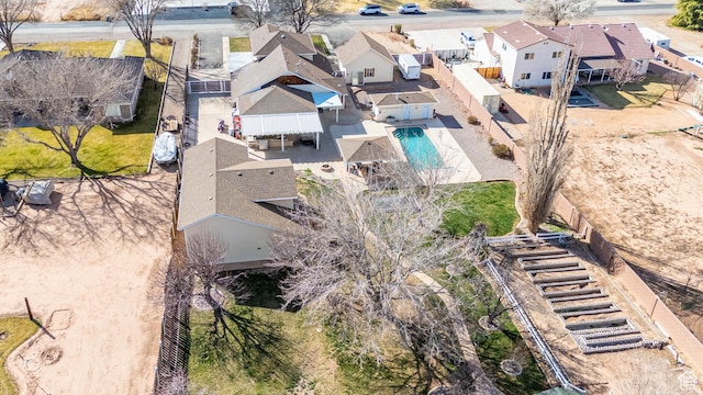 1027 S 920 W, Hurricane, UT 84737 - birds eye view of property featuring a residential view