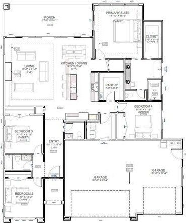 579 S 1800 W, Hurricane, UT 84737 - plan