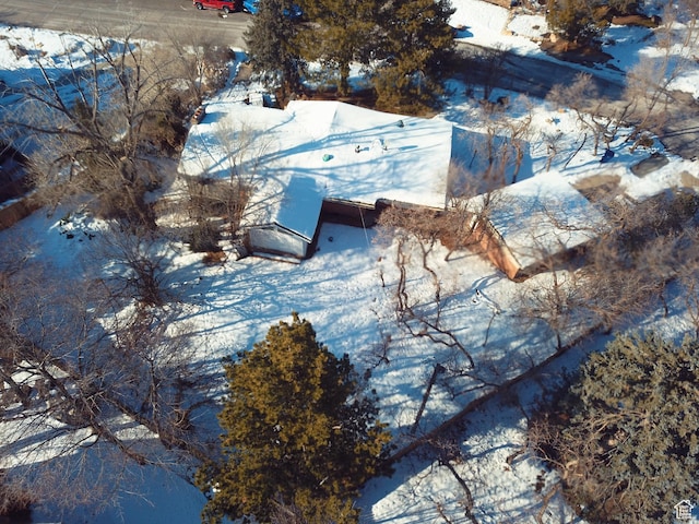 3794 Hermes Dr, Salt Lake City, UT 84124 - view of snowy aerial view