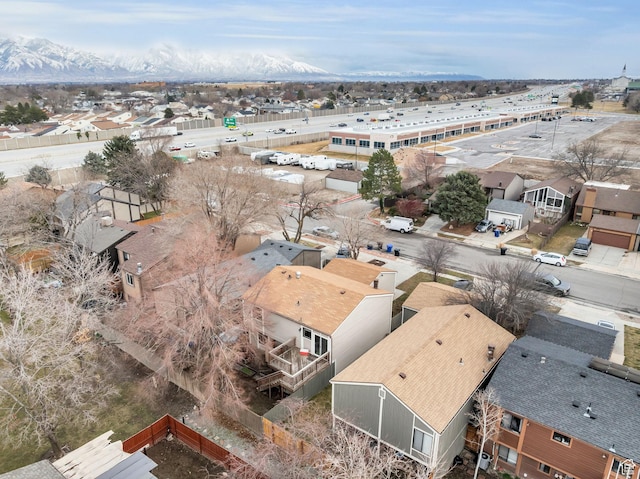 bird's eye view featuring a residential view