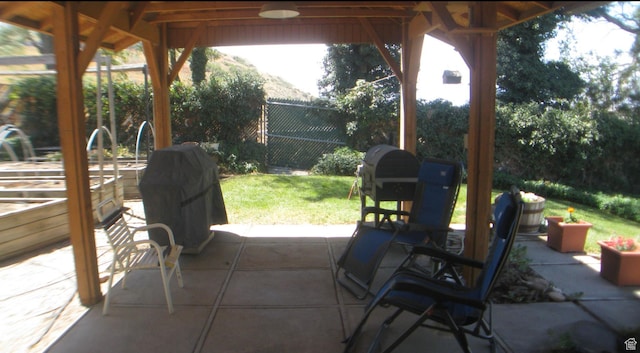 134 E 175 S, North Salt Lake, UT 84054 - view of patio / terrace with fence and grilling area
