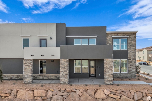 560 W Aqua Cv Unit 506, St George, UT 84790 - view of front facade with stone siding and stucco siding