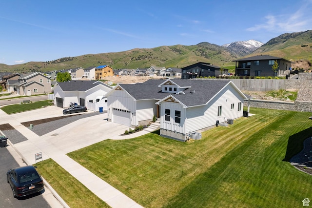 628 S 1080 E, Smithfield, UT 84335 - aerial view of residential area with a mountainous background