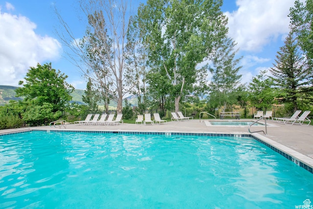 3612 N Huntsman Path Unit 603, Eden, UT 84310 - pool with fence and a patio