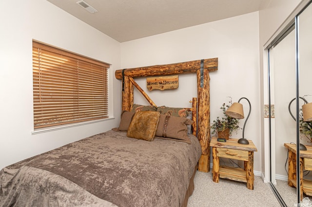 3612 N Huntsman Path Unit 603, Eden, UT 84310 - carpeted bedroom with a closet and visible vents
