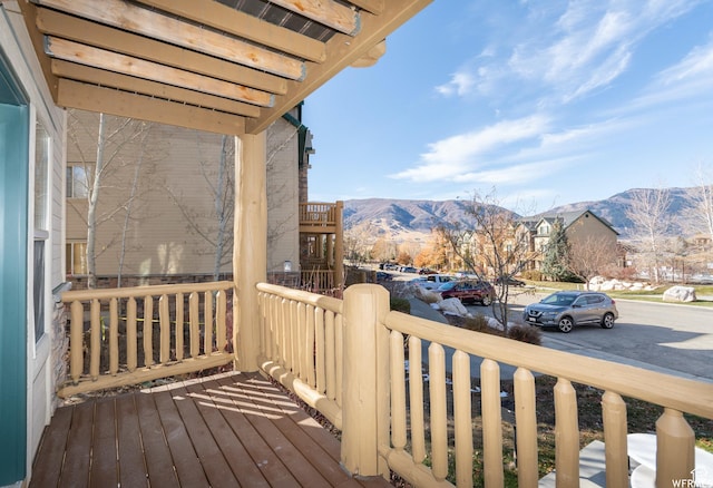3612 N Huntsman Path Unit 603, Eden, UT 84310 - balcony with a mountain view