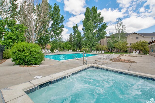 3612 N Huntsman Path Unit 603, Eden, UT 84310 - community pool featuring a patio area