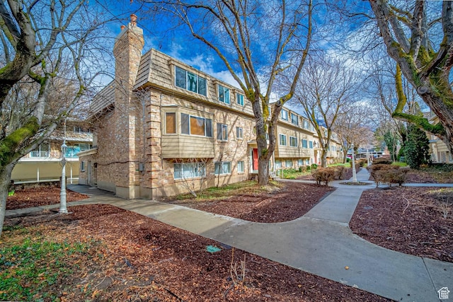 view of property featuring a residential view