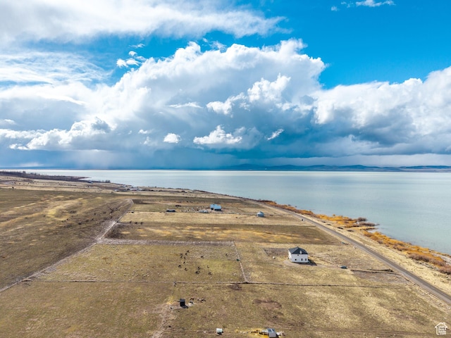 5351 S Lincoln Beach Rd, Spanish Fork, UT 84660 - aerial view with a water view