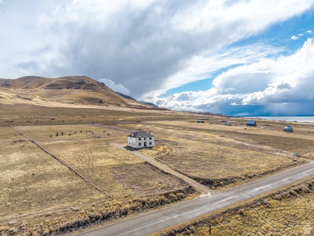 5351 S Lincoln Beach Rd, Spanish Fork, UT 84660 - view of mountain feature with a rural view