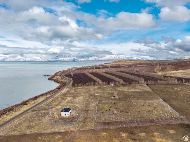 5351 S Lincoln Beach Rd, Spanish Fork, UT 84660 - bird's eye view with a water view
