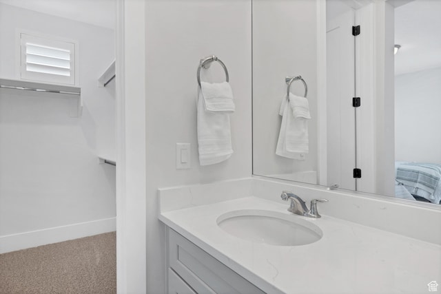 219 W Elinor Ln, Washington, UT 84780 - bathroom with baseboards and vanity