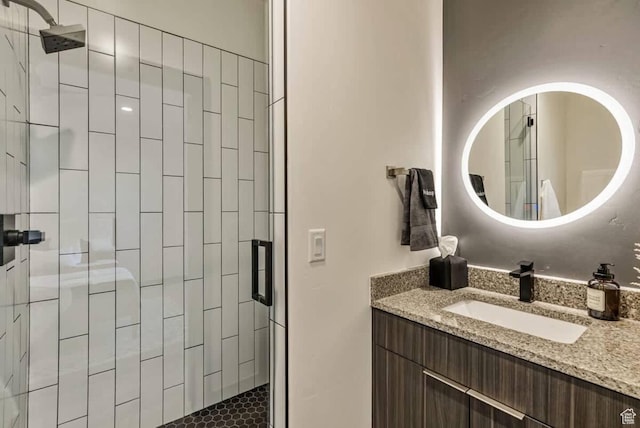 840 W Hilltop Ct, Francis, UT 84036 - full bathroom with a shower stall and vanity