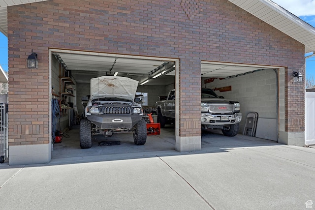 8693 S Vaquero Dr, Sandy, UT 84094 - garage with concrete driveway