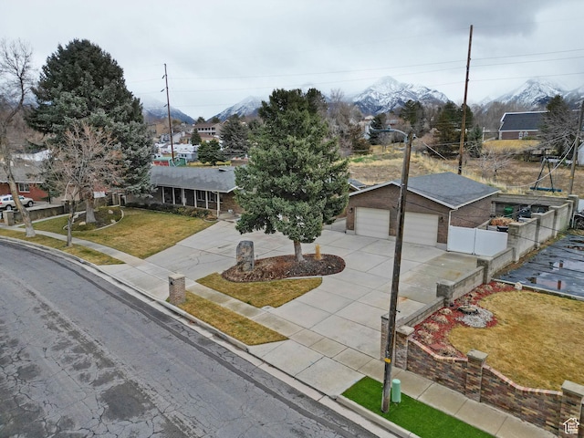 8693 S Vaquero Dr, Sandy, UT 84094 - single story home featuring a mountain view and fence