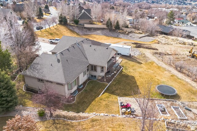 9575 Aztec Dr, Cedar Hills, UT 84062 - drone / aerial view featuring a residential view