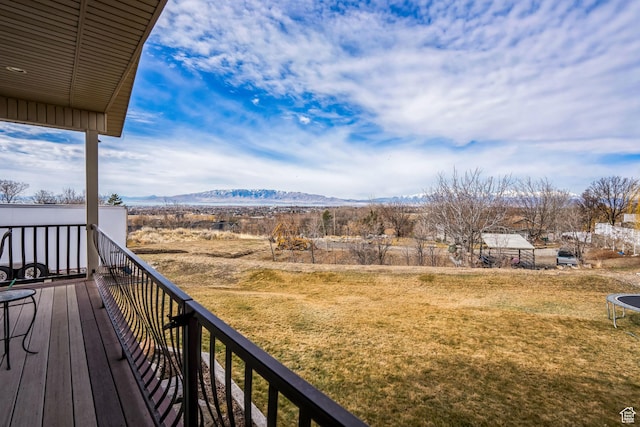 9575 Aztec Dr, Cedar Hills, UT 84062 - balcony featuring a mountain view