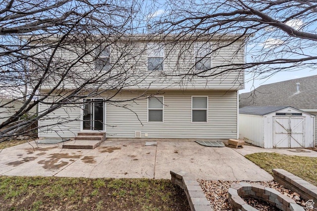 2419 N Nectar Way, Saratoga Springs, UT 84045 - rear view of property featuring a patio, entry steps, and a fire pit