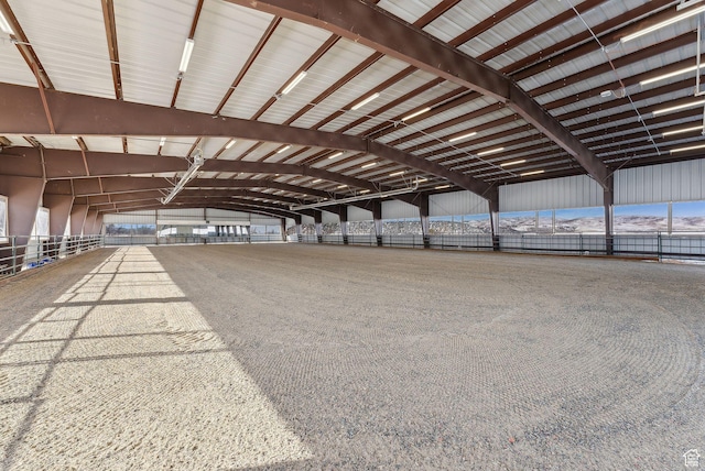 11680 E 29130 N, Fairview, UT 84629 - view of indoor horse riding arena