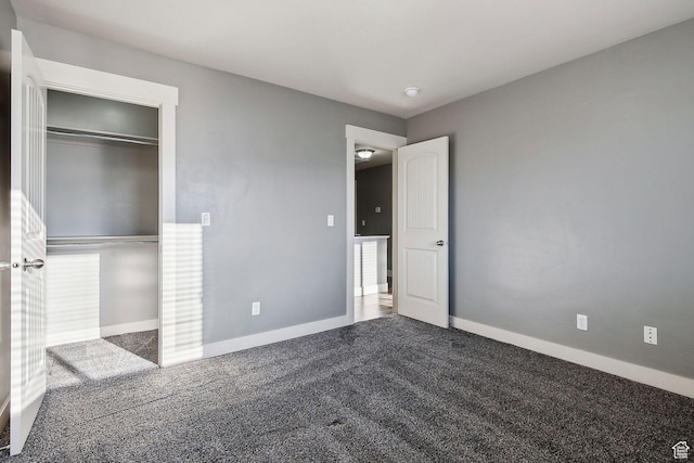 2887 N 1175 W, Layton, UT 84041 - unfurnished bedroom featuring a closet, carpet flooring, and baseboards