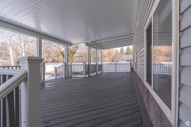 1045 Fox Farm Rd, Logan, UT 84321 - view of wooden terrace
